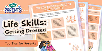Life Skills for Children with SEND: Getting Dressed