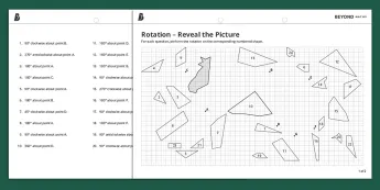 Rotation Worksheets | twinkl.co.uk