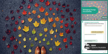 Managing Change Successfully Lesson Pack | Beyond RSE