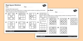 Ks2 Worksheets