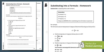 Mathematics Formulae | twinkl.com.au