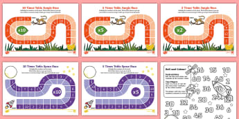 multiplication games times tables