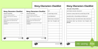 writing a character study ks2