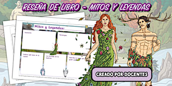 Guía de Trabajo: Reseña de Libro - Mitos y Leyendas