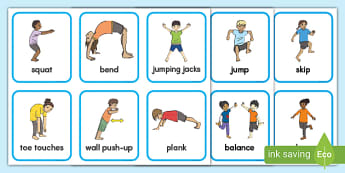 Gross Motor Skills Exercises Occupational Therapy Resources