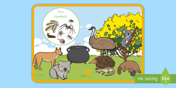 Wombat Stew Story Book Activities for F-2 Children