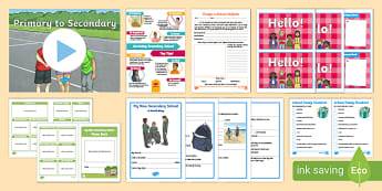 Secondary Transition Resource Pack - Year 6 to Year 7 Activities