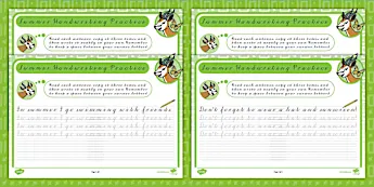 Continuous Cursive Handwriting | twinkl.co.uk
