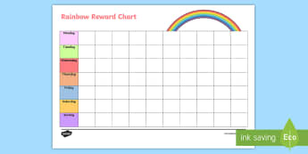 Class Reward Chart Printable