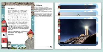 Lighthouse Visualization Activity.pdf Lighthouse Activities | twinkl.co.uk