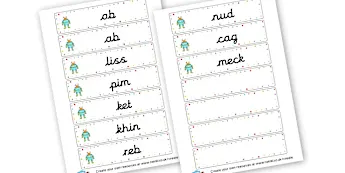 Phase 1 Phonics Letters | twinkl.co.uk