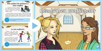 Rezolvarea conflictelor - Prezentare PowerPoint