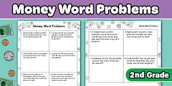 Money Worksheets & Printables | Grade 2 | Twinkl