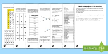 UKS2 Spring Mystery Maths Game - Spring UK, spring, maths, UKS2 maths, Y6 maths, year 6 maths, Y5 maths, year 5 maths, maths games, p