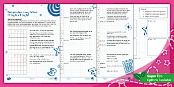 Written Multiplication Method Formal Multiplication Methods | twinkl.ca