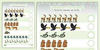 Contiamo: Gli animali