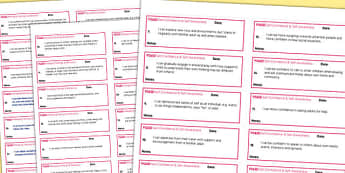 Early Years statements Personal Social Emotional Development