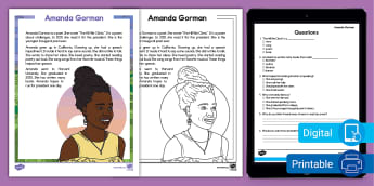 1st Grade Women's History Month Worksheets