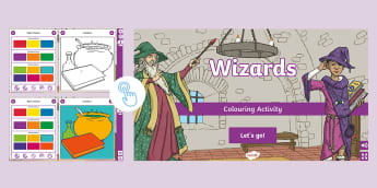 Wizard School Wax Seal Stickers (Teacher-Made) - Twinkl