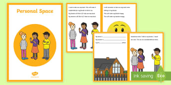 Personal Space Social Situation Story - Primary Resources