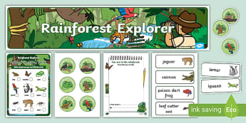 Rainforest Explorer Primary Resources - Twinkl