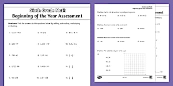 Sixth Grade Worksheets &amp; Printables | Twinkl - Twinkl