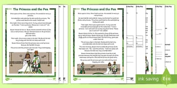 The Princess And The Pea Storytelling Resources