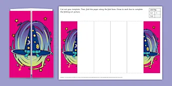 Folding Art Templates | twinkl.co.uk