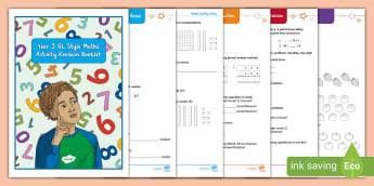 Year 3 GL Style Maths Activity Revision Booklet