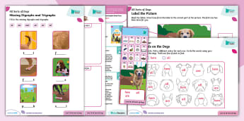 3b All Sorts of Dogs: Resource Pack - Twinkl Rhino Readers
