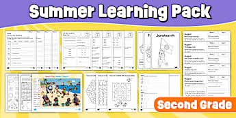 Summer Camp Worksheets & Printables | Grade 2 | Twinkl