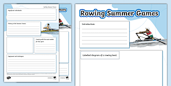 Test Card Rowing Rowing Activities | twinkl.co.uk
