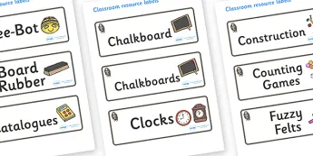 Monkey Classroom Labels | twinkl.co.uk