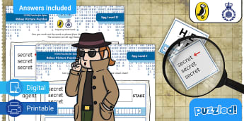 GCHQ Puzzles For Spies | Twinkl Partnerships - Twinkl