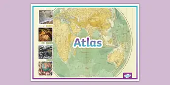 Atlas Example Inside World Atlases | twinkl.co.uk