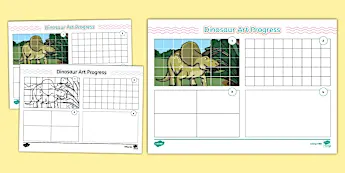 Art Progress Template • Twinkl.com.au