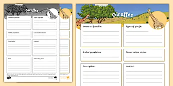 Fact File Layout Ks2 Fact File Template Ks2 • Twinkl.ca