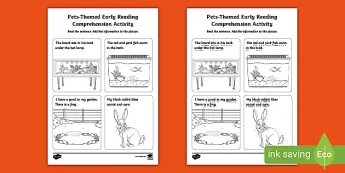 Reading Comprehension Activities | twinkl.com.au