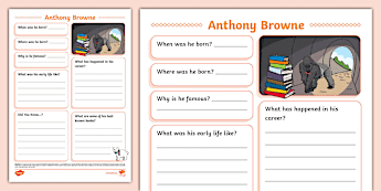 Author Fact Files | twinkl.ca