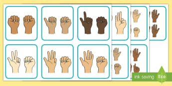 Knowledge Instantly recognise patterns to 5, including finger pat