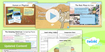 UKS2 The Amazing Americas Primary Resources - Geography UKS2