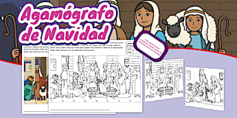 Agamógrafo: La Navidad - Twinkl Chile