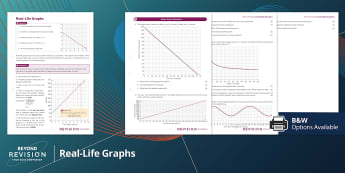 Real Life Graphs | GCSE Foundation Maths | Beyond - Twinkl