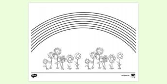 Plants and Flowers Colouring Pages - Twinkl