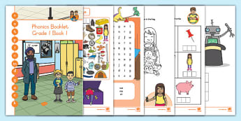 Phonics Worksheets Grade 1 - Reading & Phonics South Africa