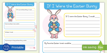 Easter Writing Frames | twinkl.com.au