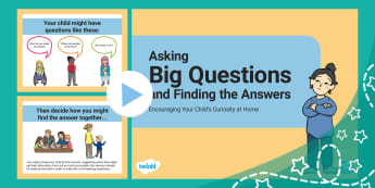Asking Big Questions and Finding the Answers