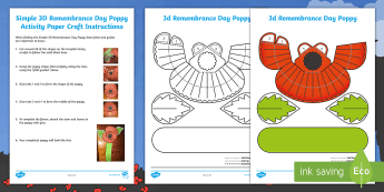 Remembrance Day Poppy Crafts | twinkl.com.au