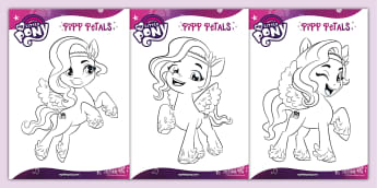 My Little Pony Pipp Colouring Pages