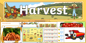 Harvest Festival Resource Pack - harvest festival, harvest, festival, resource pack, harvest resource pack, festival resource pack, harvest festival pack